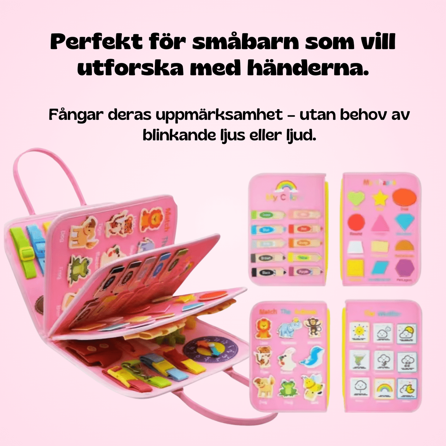 TibaToes™ Montessori-aktivitetsbräda