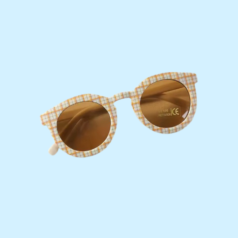 TibaToes Checker Sun Shades
