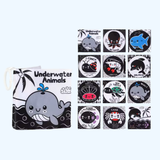 TibaToes™ Black and White High Contrast Visual Stimulation Book