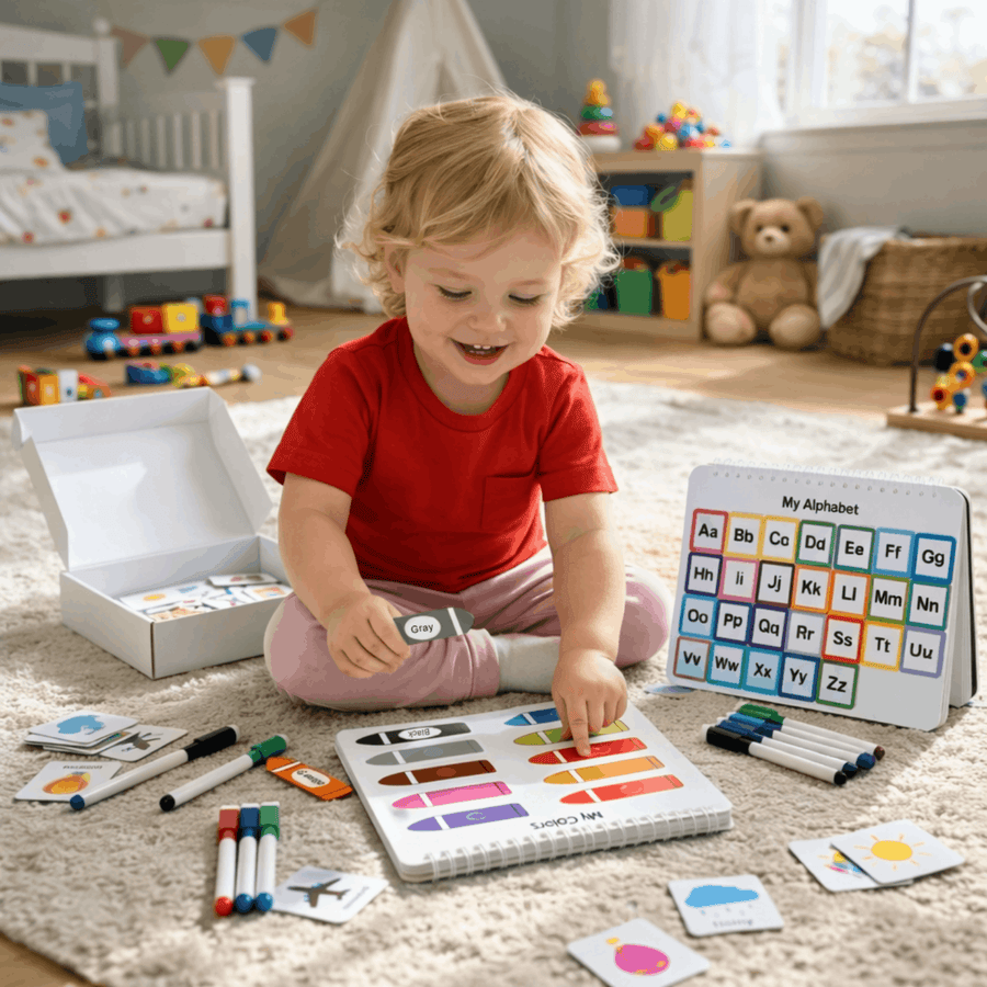 TibaToes™ Montessori Preschool Busy Book image 20