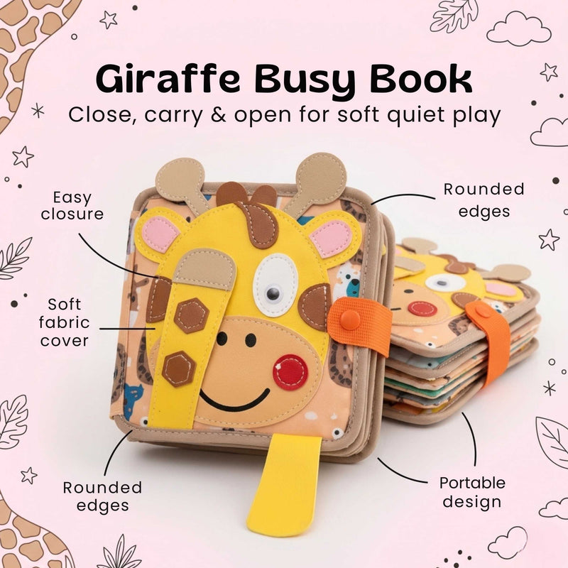 TibaToes™ BusyBuddy Fine Motor Book