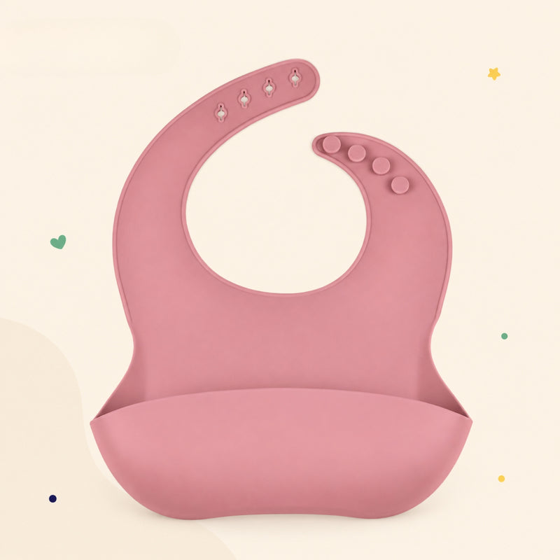 TibaToes™ PandaEar Silicone Catch Bib