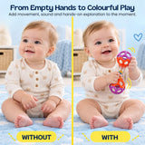 TibaToes™ ColourPop Baby Rattle Ball