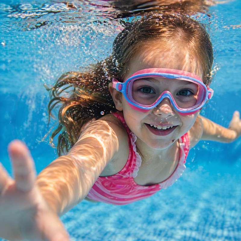 TibaToes™ Clip-On Swim Goggles