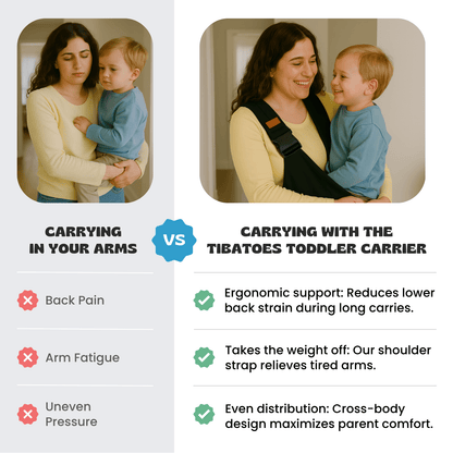 TibaToes™ TibaHug Carrier