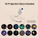 TibaToes™ GalaxyGlow Slide Projector Night Light