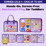 TibaToes™ Montessori Busy Board