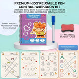TibaToes™ TraceBuddy Reusable Pen Control Books