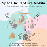 TibaToes™ Wooden Baby Mobile