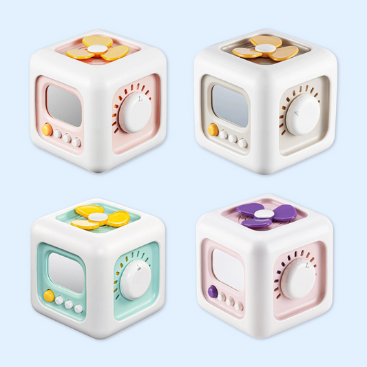 TibaToes™ Montessori Busy Cube