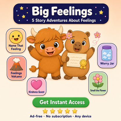 Little Adventures: Ravi & Posy's Big Feelings