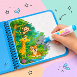 TibaToes™ Mess-Free Reusable Water Coloring Books