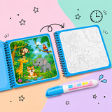 TibaToes™ Mess-Free Reusable Water Coloring Books