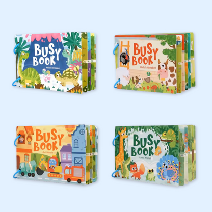 TibaToes™ Montessori Busy Book