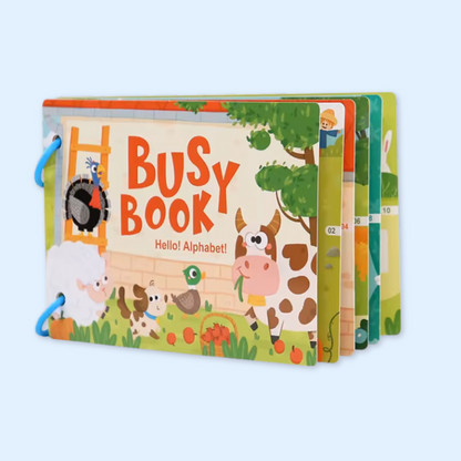 TibaToes™ Montessori Busy Book