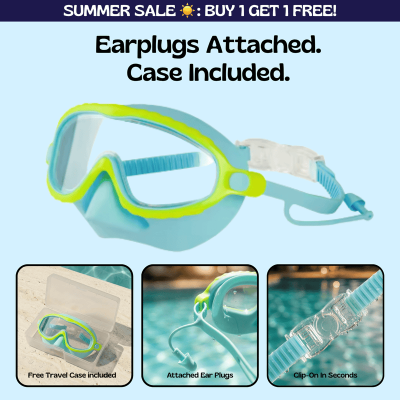 TibaToes™ Clip-On Swim Goggles
