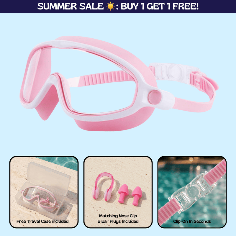 TibaToes™ Clip-On Swim Goggles