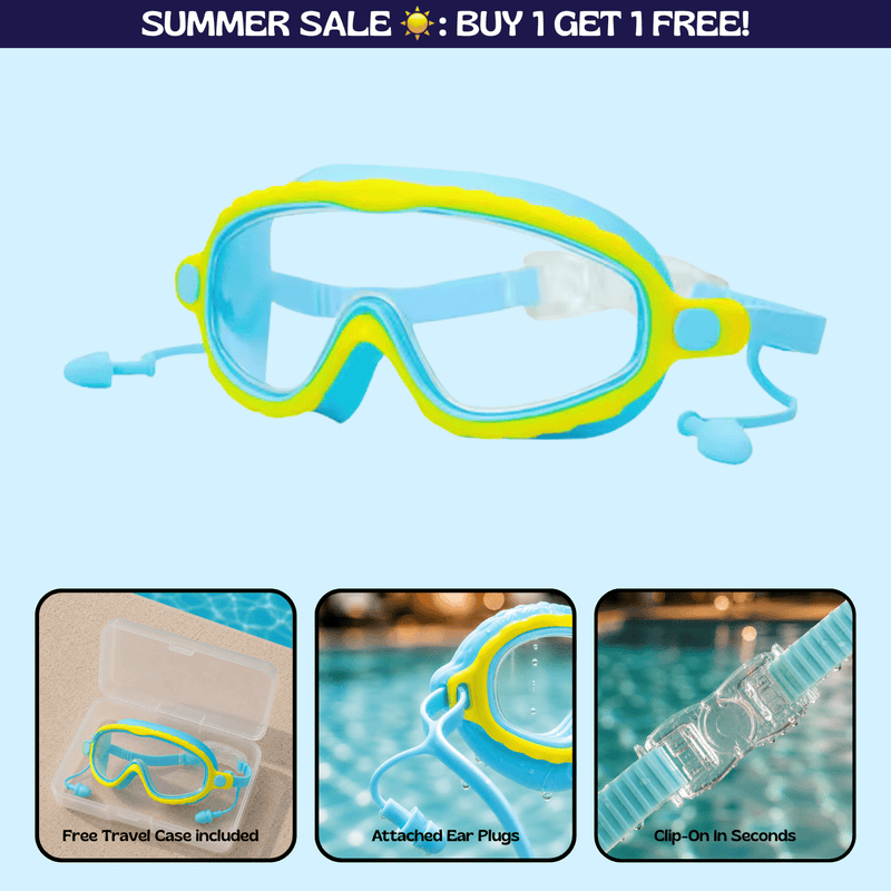 TibaToes™ Clip-On Swim Goggles