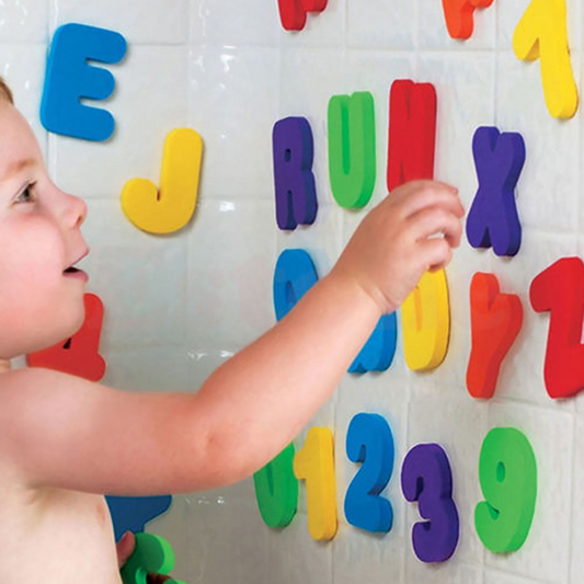 Free Bath Letters and Numbers