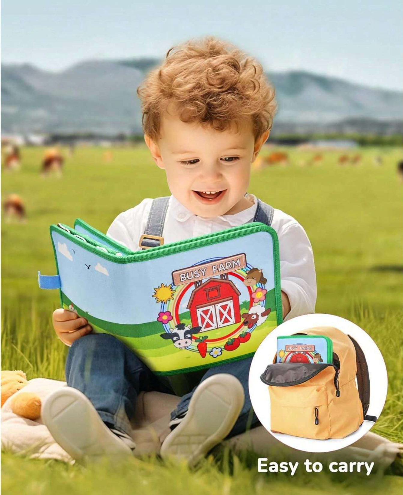 Limited Edition: Farm Friends Busy Board