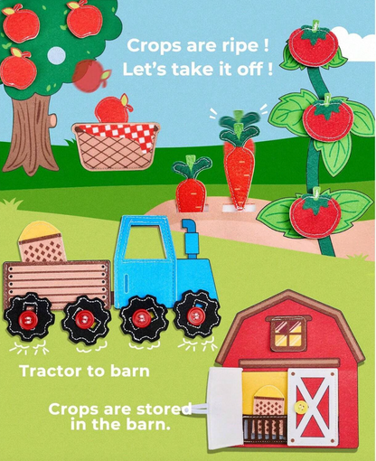 Limited Edition: Farm Friends Busy Board