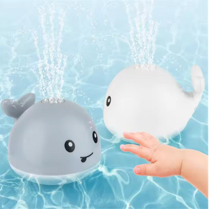 TibaToes™ Light-Up Whale Sprinkler Bath Toy