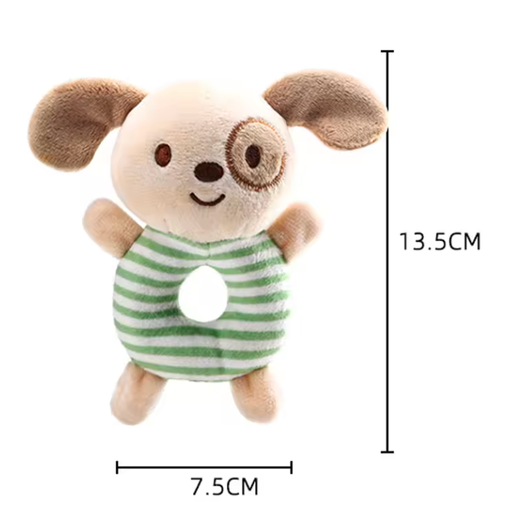 TibaToes™ Snuggle & Shake Rattle Friend