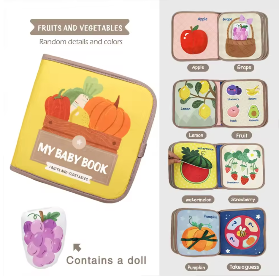 TibaToes™ Baby Busy Book