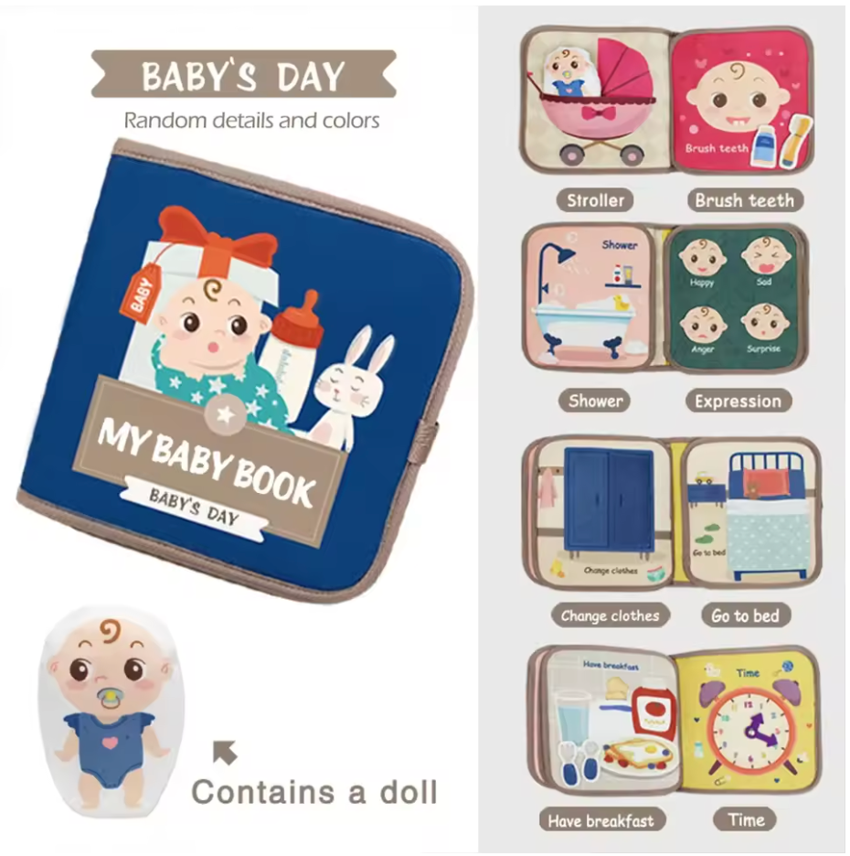 TibaToes™ Baby Busy Book