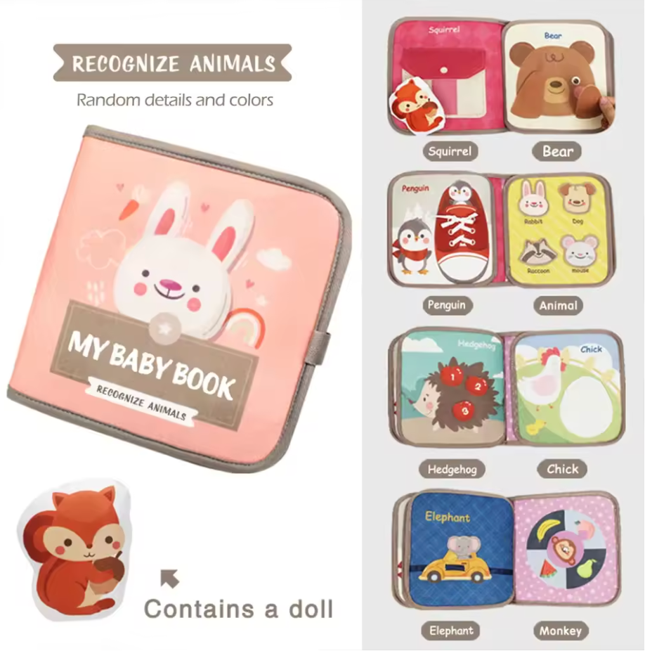 TibaToes™ Baby Busy Book