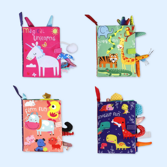 TibaToes™ Snuggle Stories Sensory Book