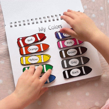 TibaToes™ Montessori Preschool Busy Book image 10