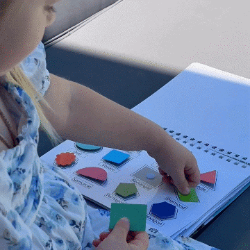 TibaToes™ Montessori Preschool Busy Book