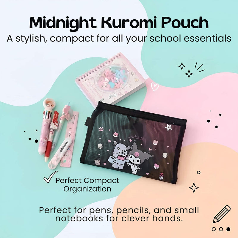 TibaToes™ Kawaii School Supply Pouch
