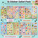 TibaToes™ WildScene Sticker Adventure Book