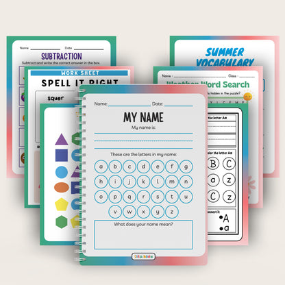 TibaKids Educational Activity Pack 1,000+ Pages