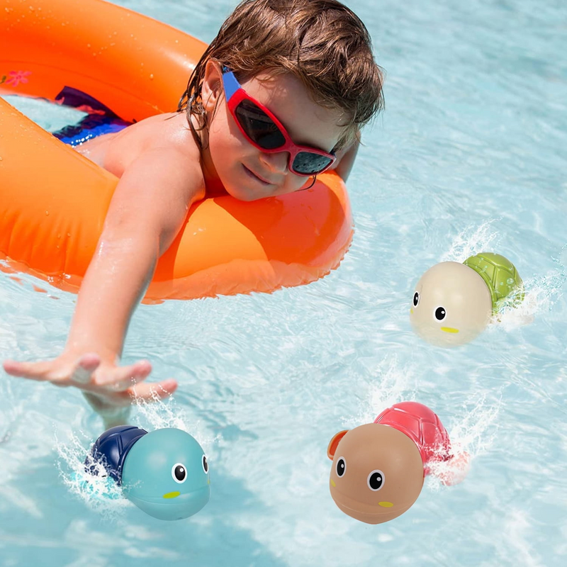 TibaToes™ 3-Pack Turtle Bathtub Toys