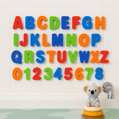 Bath Letters and Numbers