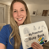 TibaToes™ Montessori Preschool Busy Book