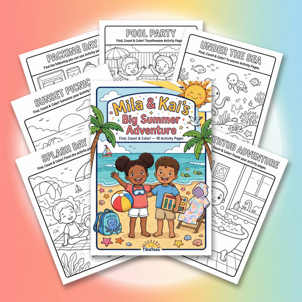 Summer Coloring Book