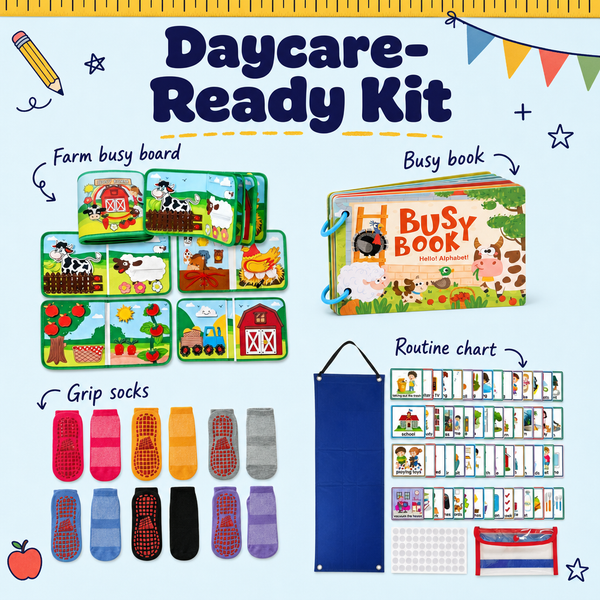 Daycare-Ready Kit — Farm Edition (Ages 2–3)