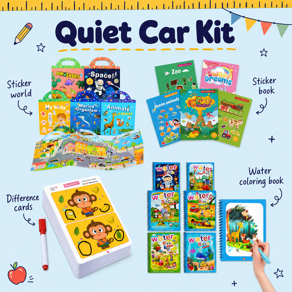 Quiet Car Kit — School Run Edition (Ages 2–5)