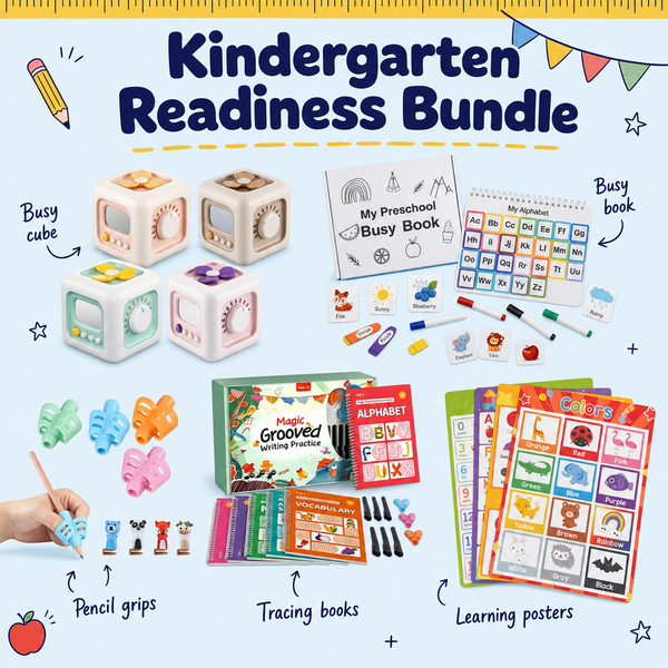 Kindergarten Readiness Bundle (Ages 3–5)