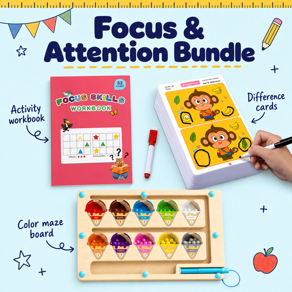 Focus & Attention Bundle (Ages 3–5)
