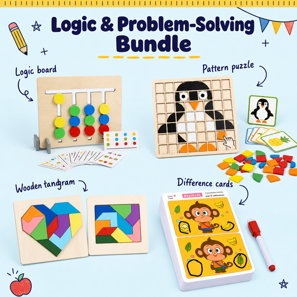 Logic & Problem-Solving Bundle (Ages 3–5)