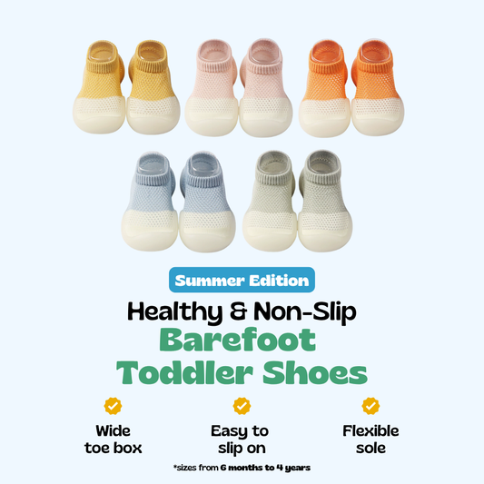 TibaToes™ Healthy & Non-Slip Summer Barefoot Toddler Shoes