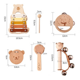 TibaToes™ Montessori Rhythm & Play Music Set